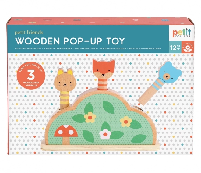 Wooden Pop-Up Toy Petit Friends