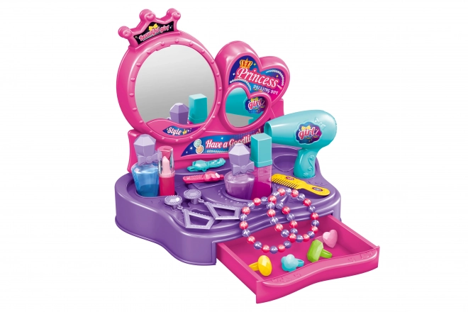 Cosmetic Vanity Set with Accessories