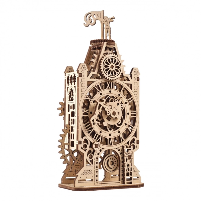 Ugears 3D Wooden Model Clock Tower