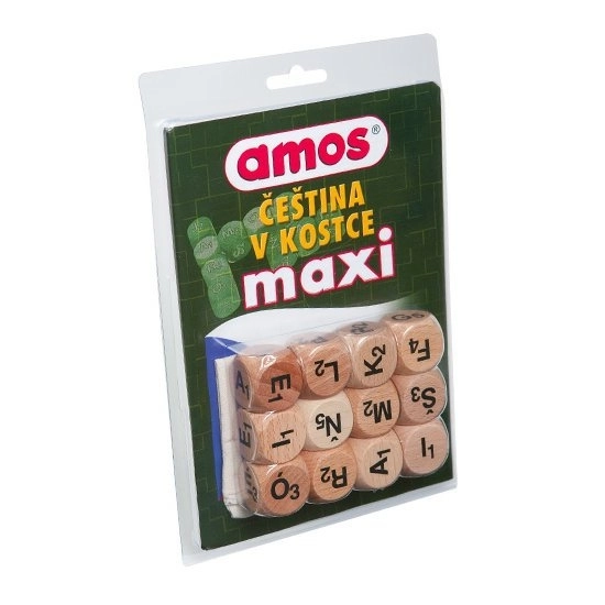 Amos Czech Language Maxi Dice Game