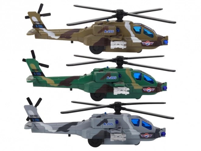 Military Helicopter Toy Set