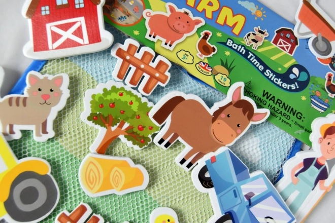 Farm Bath Stickers Set