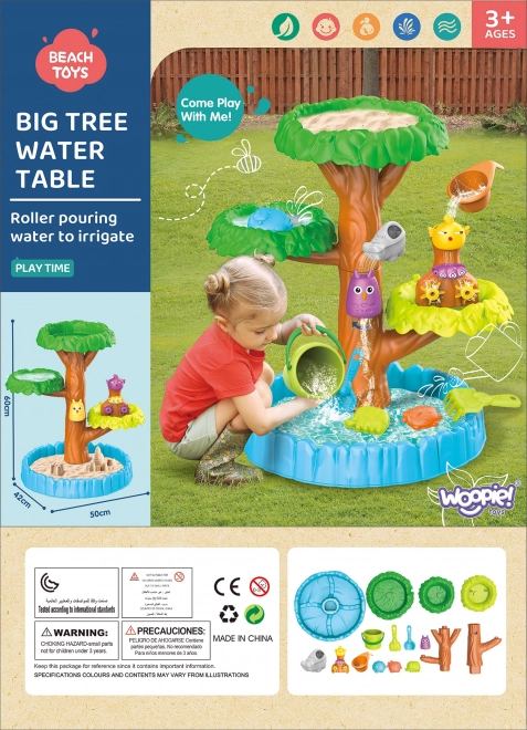 Woopie Water Table 2-in-1 Cheerful Tree