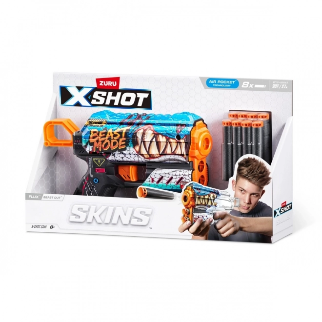 X-Shot Skins Flux Dart Blaster Beast Out