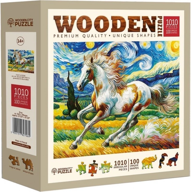 Wooden Horse Puzzle