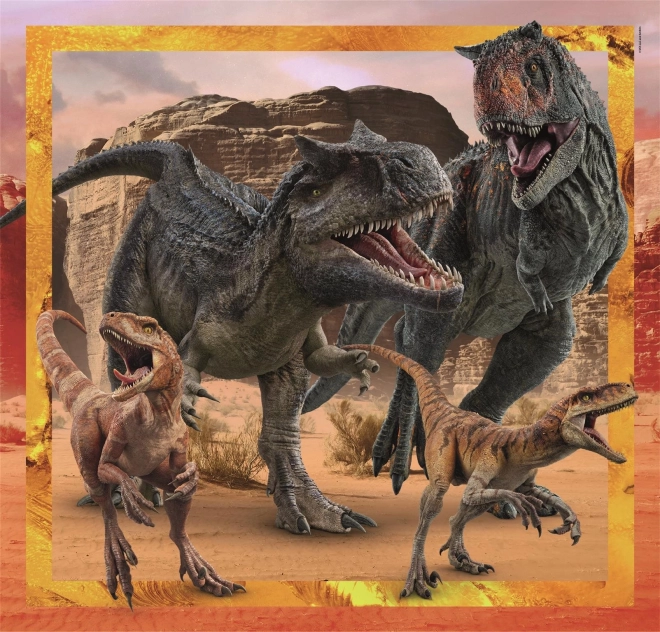 Jurassic World Puzzle Set for Kids