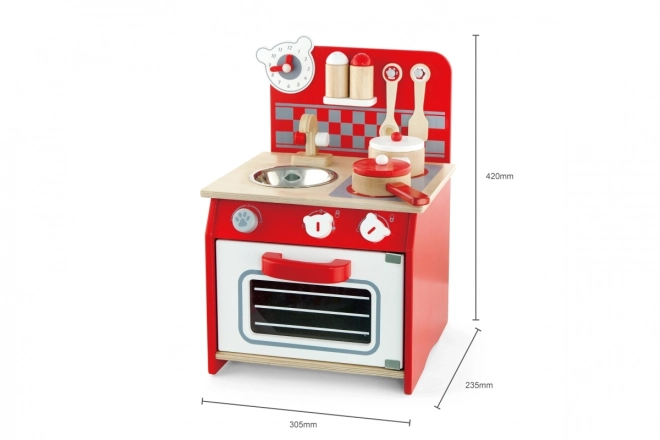 Wooden Mini Kitchen Set