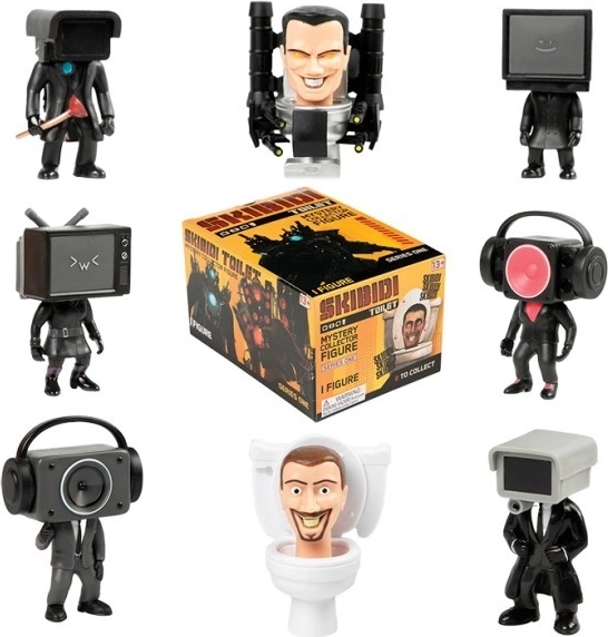 Mysterious Collectible Figures Skibidi Toilet