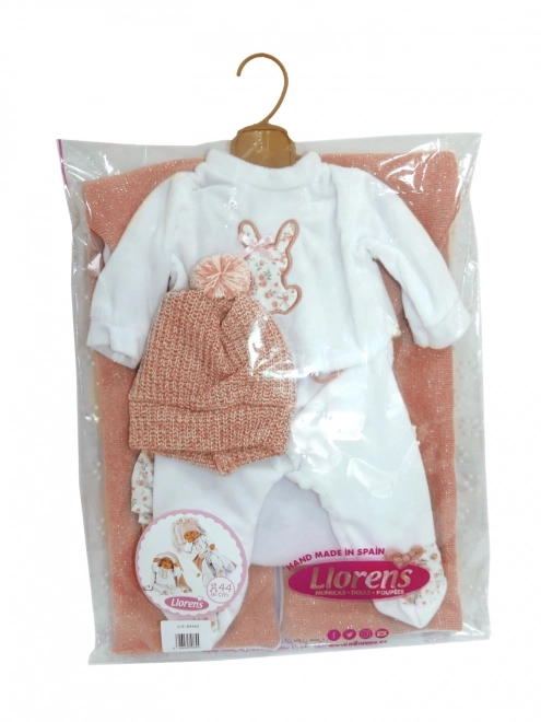 3-Piece Outfit Set for NEW BORN Llorens Baby Doll