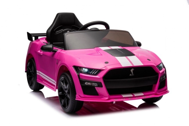 Battery-Powered Ford Mustang GT500 Shelby Pink