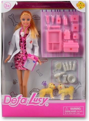 Doll Lucy Veterinarian Pink