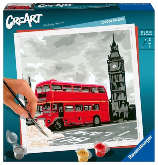 Paint by Numbers Kit - London Calling