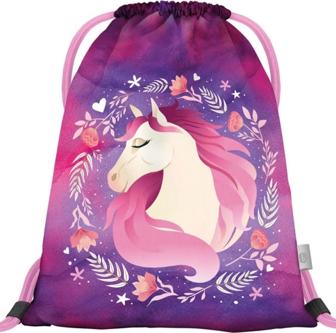 BAAGL set scolastico Zippy plus Cavallo - cartella, astuccio, sacca