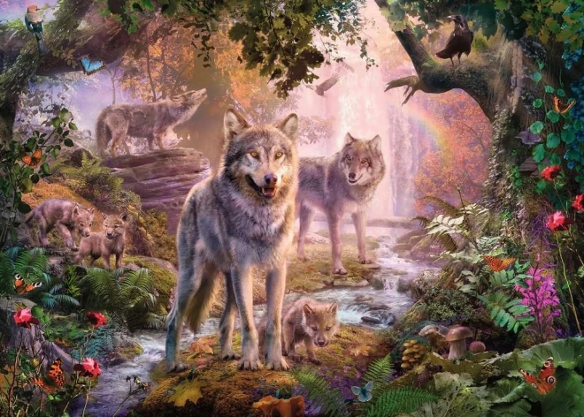 Ravensburger Summer Wolves Puzzle