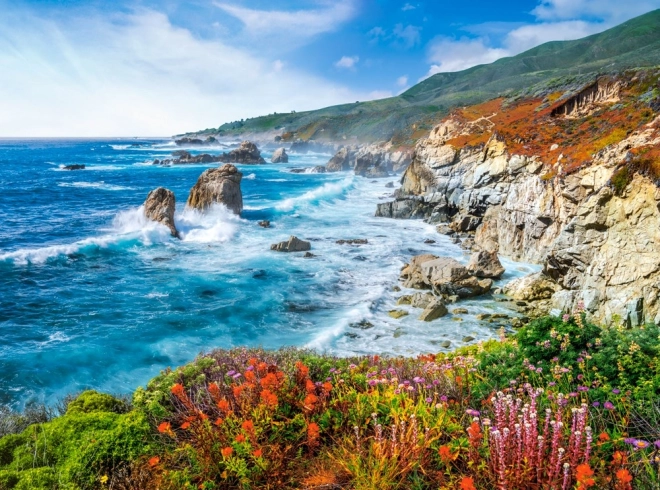 Castorland Puzzle Big Sur Coast California USA