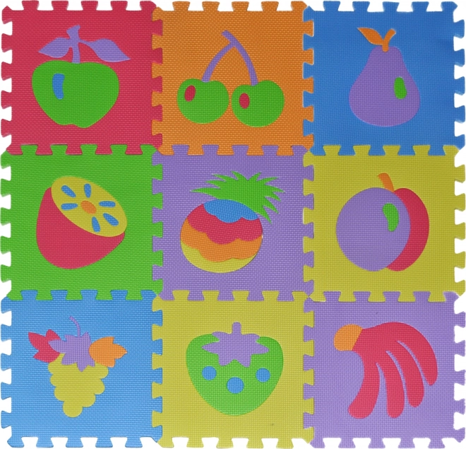 Foam Puzzle Fruit Design