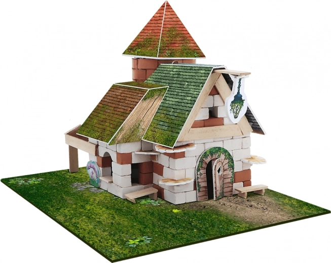 Stavba ze skutečných mini cihel