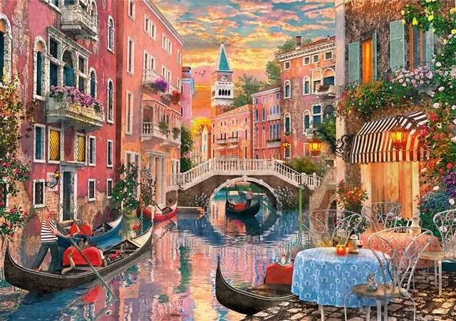 Sunset in Venice Puzzle 6000 Pieces