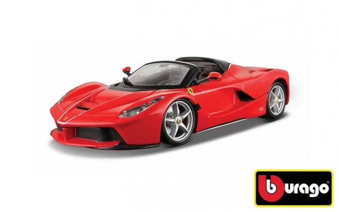 Bburago Ferrari Laferrari Aperta Metallic Black Model Car 1:24