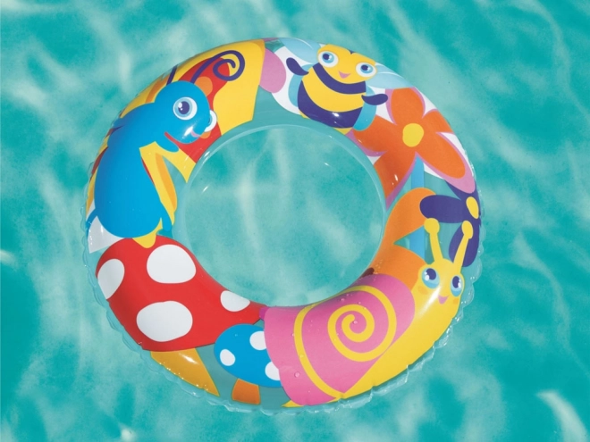 Bestway inflatable swimming ring – meadow