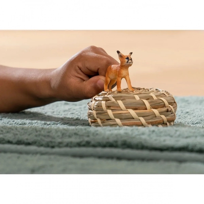 Baby Caracal Figurine