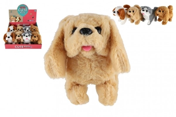 Walking and Barking Plush Dog Toy