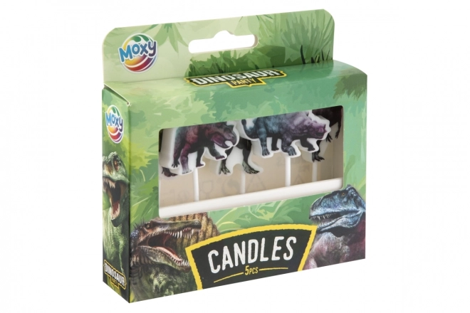 3D Dinosaur Cake Candles