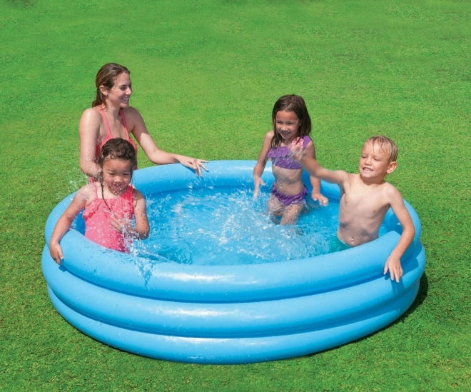 Blue Crystal Inflatable Pool