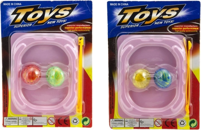 Trottola con arena – set da 2 pezzi