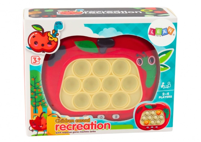 Red Pop-It Apple Sensory Game Console