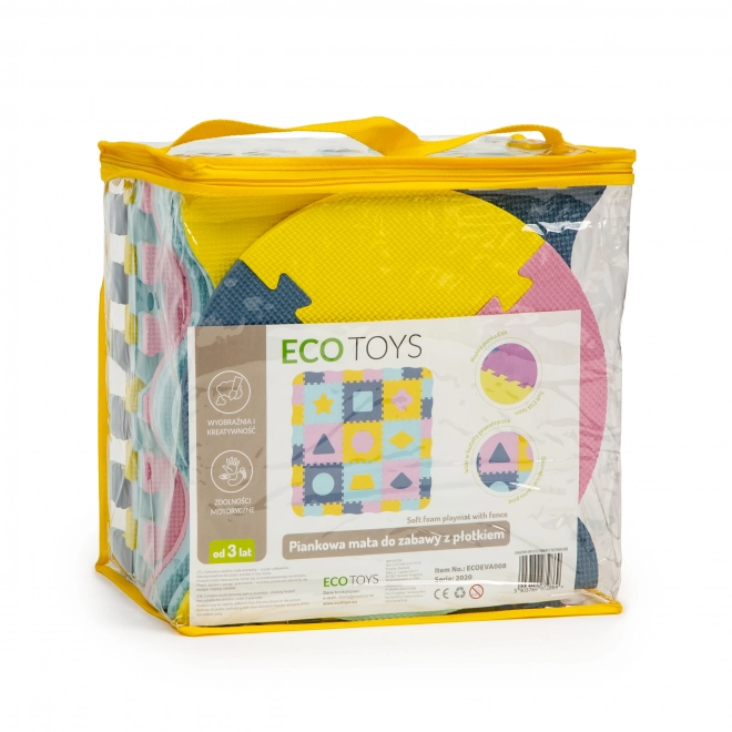 Foam Mat with Border - Ekotoys 37 Pieces