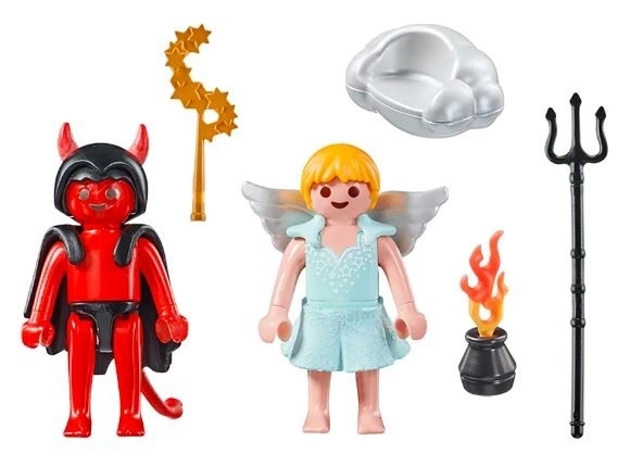 Playmobil Angel and Devil Figures Set