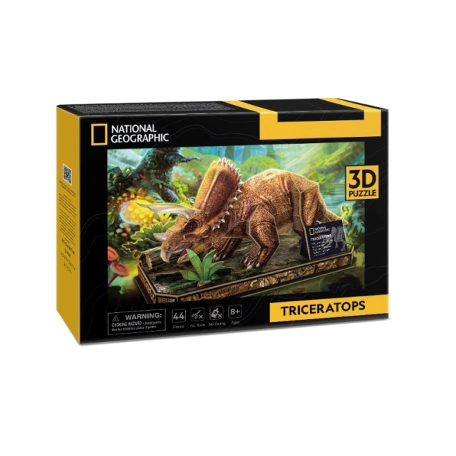 3D Puzzle National Geographic Triceratops