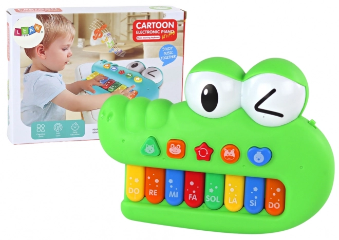 Musical Crocodile Educational Piano