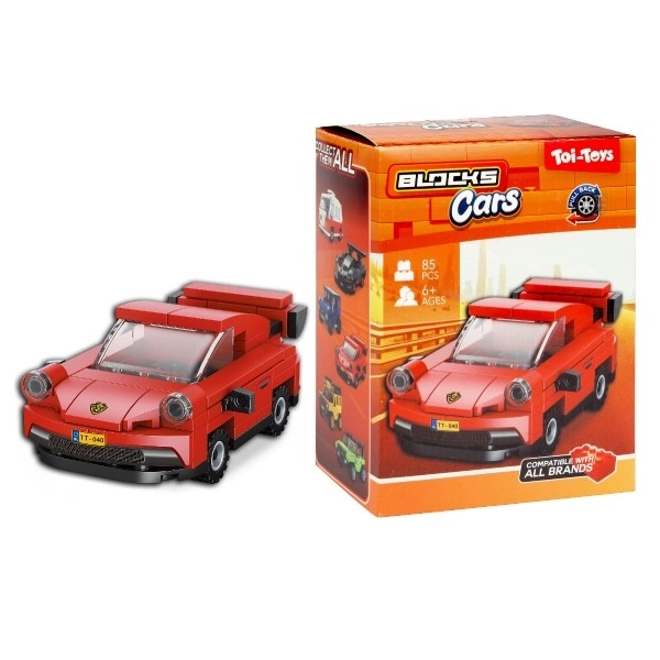 Blocks Racing Cars Building Set