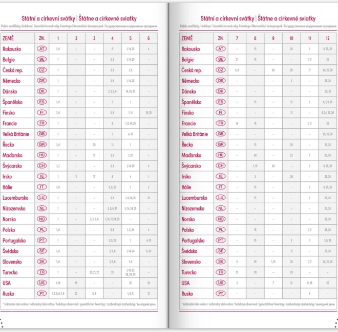 Zakagenda Paars 2026 - formaat 9 x 15,5 cm