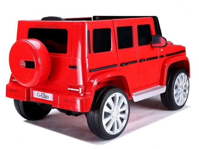 Red Battery-Powered Mercedes G500