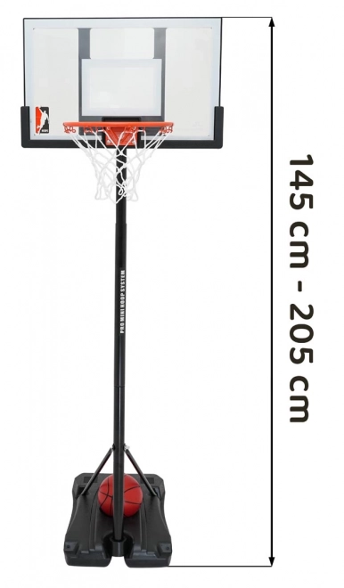 Basketball Set with Adjustable Height and Accessories