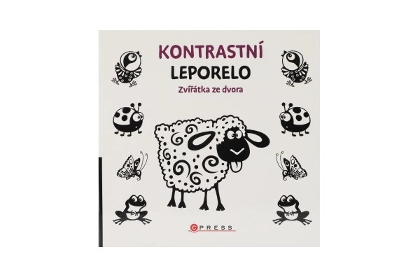 Contrast Board Book - Farm Animals