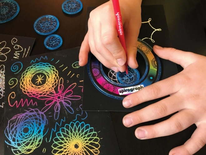 Spirograph Scratch Set