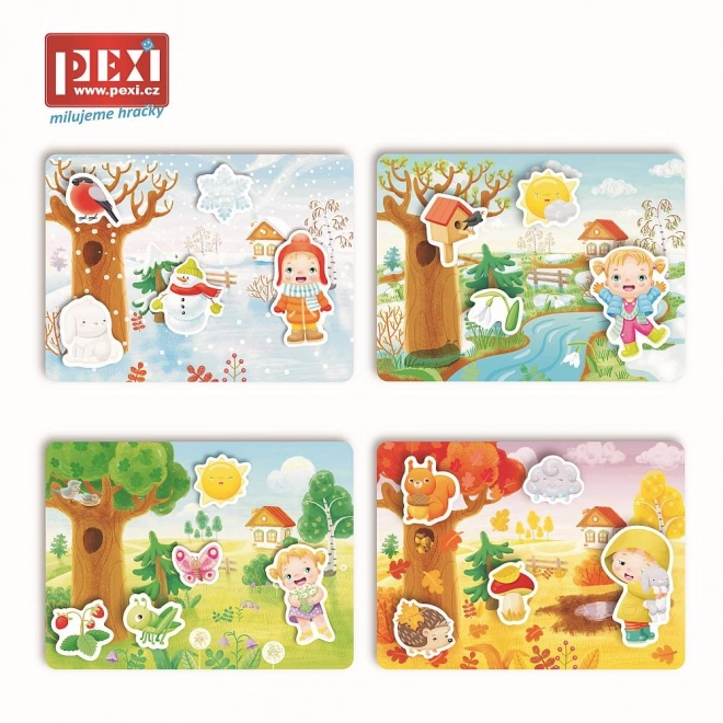 Pexi Velcro Puzzle Seasons