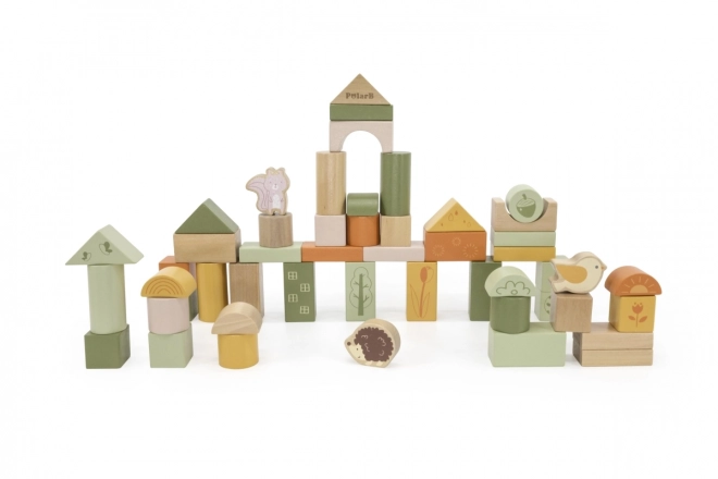 Wooden Animal Blocks Set