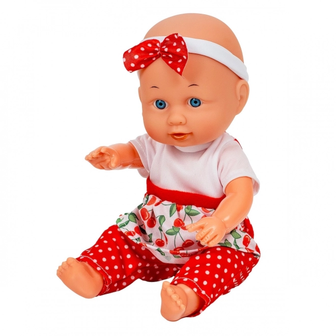 Doll Baby Julka with Crib