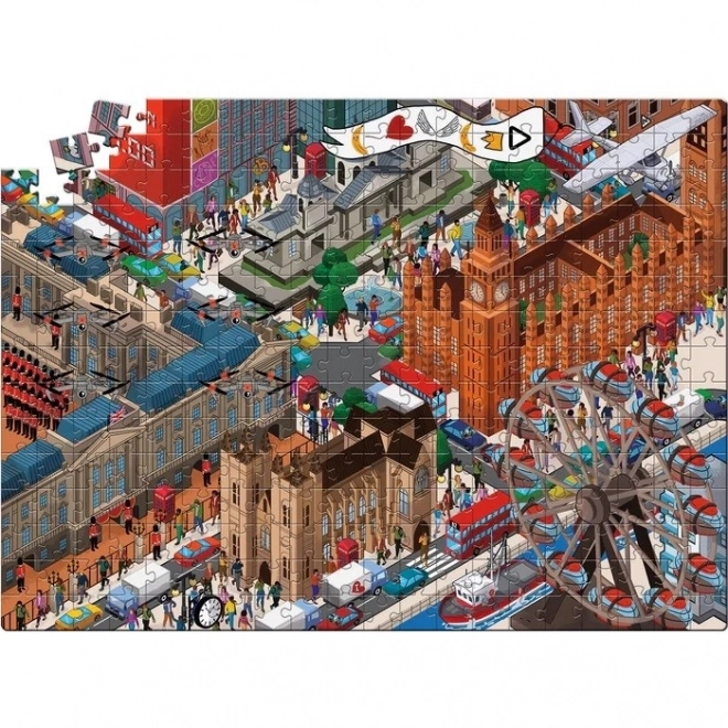 Clementoni Puzzle Mystery Hacker Attack in London 300 Pieces