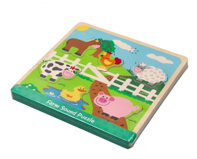 Farm Animal Sound Puzzle