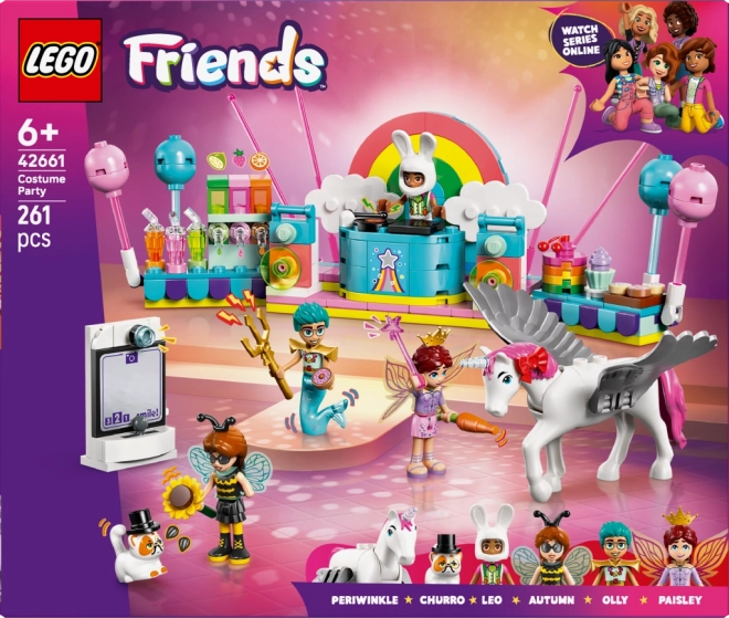 LEGO Friends Kostýmová párty s jednorožcom a vílou