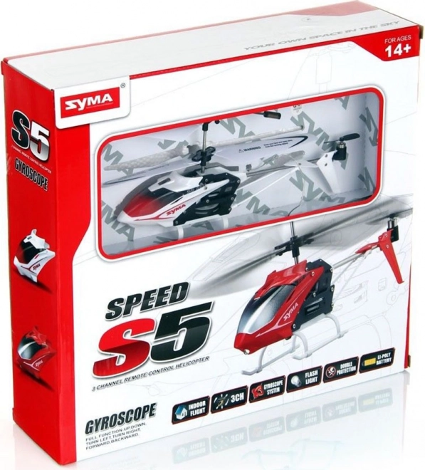 Remote Control Helicopter SYMA S5 White