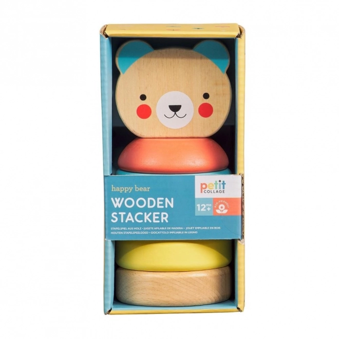 Wooden Stacking Bear Toy