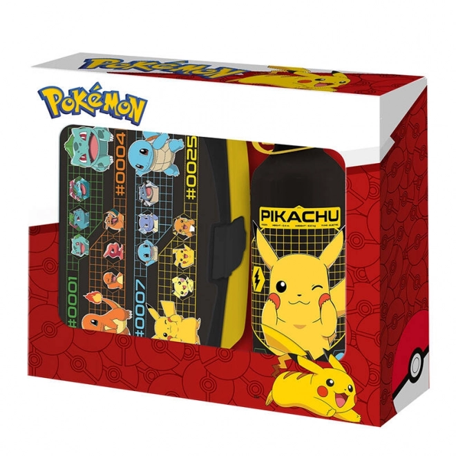 Lunch Box and Water Bottle Pokemon Set