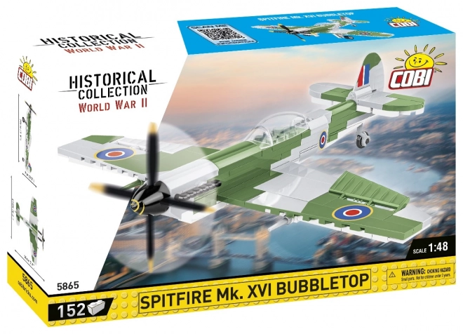 Spitfire Mk. XVI Bubbletop Construction Blocks Set